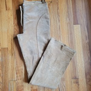 B Lucid Suede Pants.